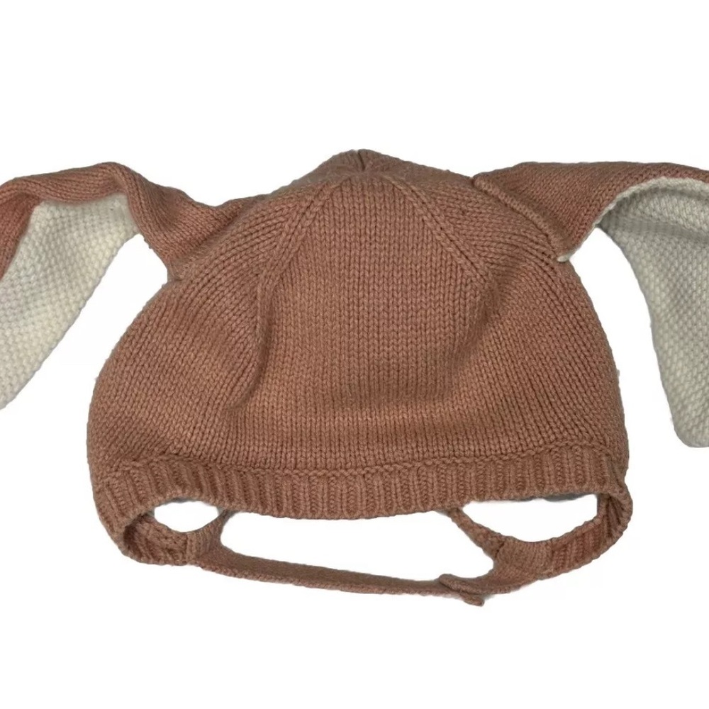 h&m unisex long ear knit bunny hat